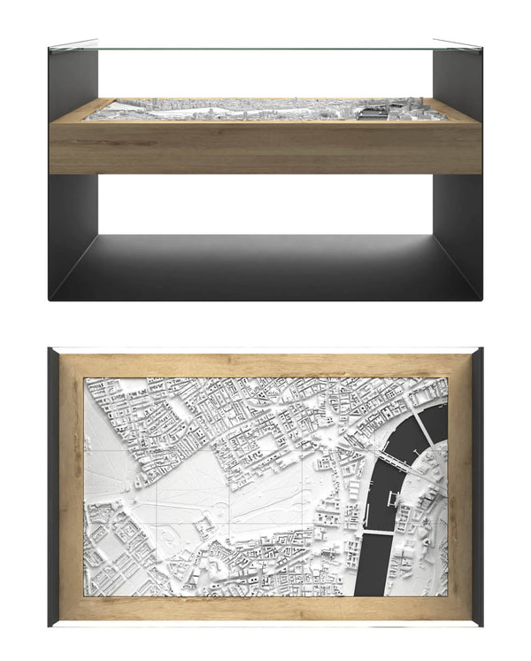 BLOK Wide Coffee Table 3D City Model BLOK, search_hidden - CITYFRAMES