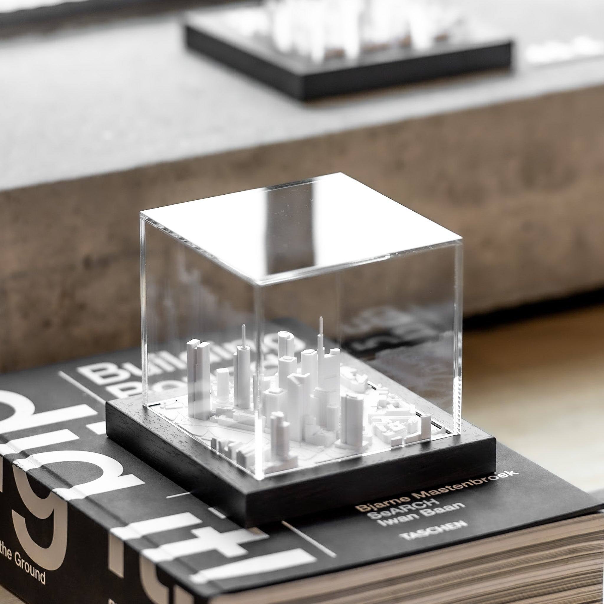 Cubus Acrylic Trio miniCUBE 3D City Model - CITYFRAMES