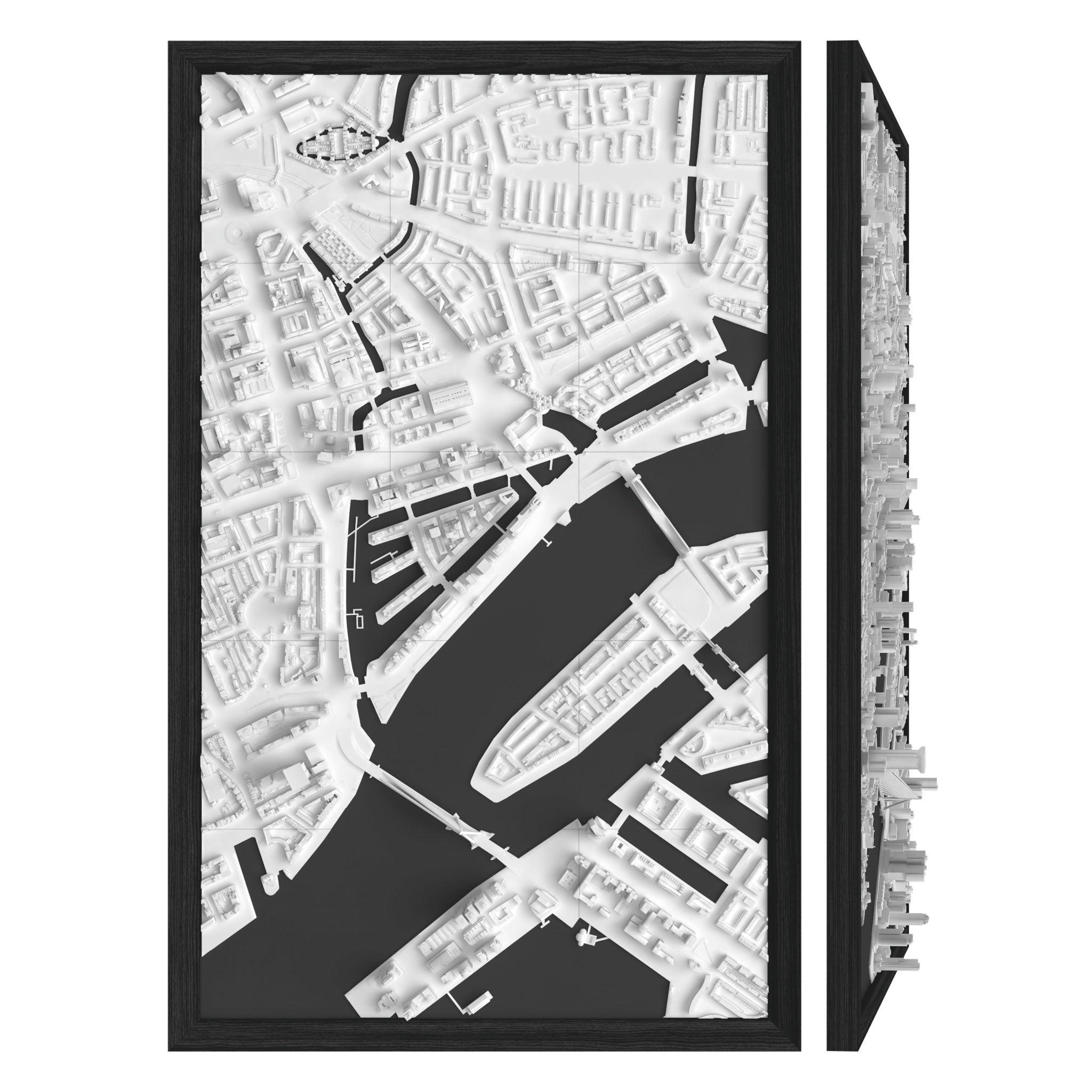 Rotterdam Frame 3D City Model Europe, Frame - CITYFRAMES